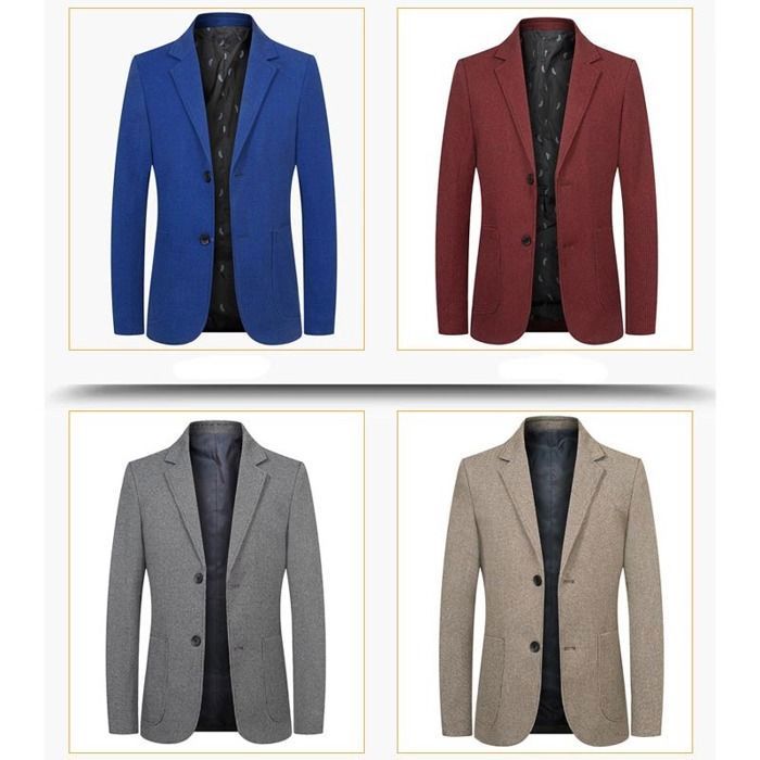 Doudoune Homme Brillante Oanviso Homme Blazer Veste De Costume Slim Fit Blazer Pour Business Veste De Costume Pour Homme