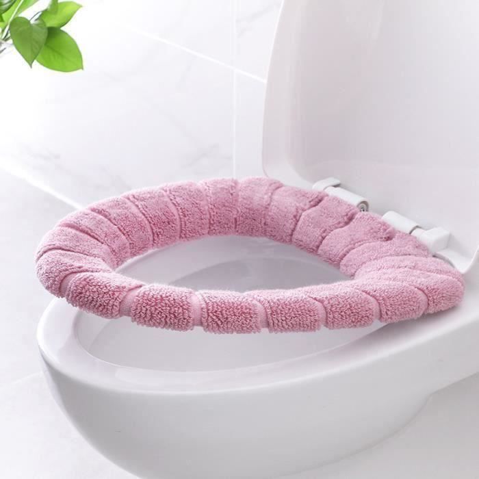 4 Pcs Housse de Cuvette en Peluche Chaude Fond Etanche Couverture Siege de Toilettes Luxe Abattant WC Coussin colore Universe EBCB3 Cdiscount Bricolage