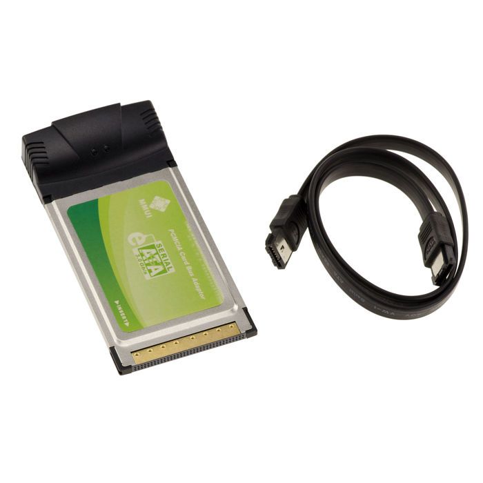 KALEA-INFORMATIQUE PCMCIA CARDBUS 32 BIT 2 Ports eSATA CHIPSET Initio ...
