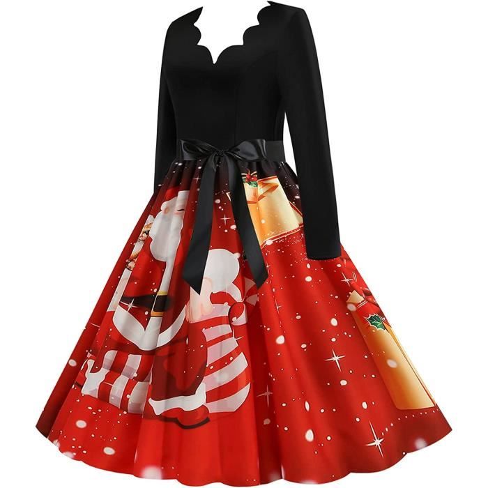Robe shop imprimé noel