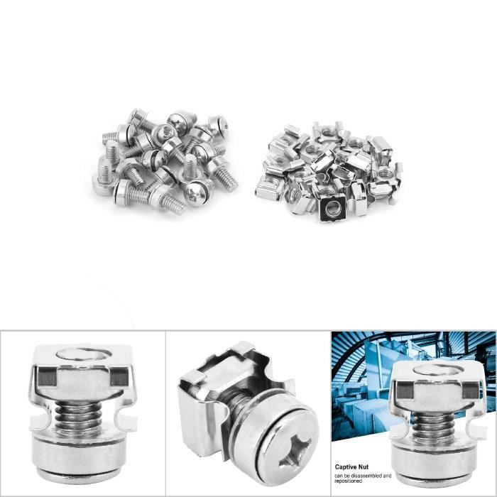 Kit De Fixation SPORTARC - 20 Pièces (vis + Clips) Pour Protection Sous-châssis BMW, Mini - Vis Hex 8mm, écrous En U