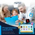 Tablette Éducative 10 pouces Enfant - Bleu - Stylo Tactile inclus - Contrôle Parental - 32Go - RAM 2Go - Idéal Voiture - Android-2