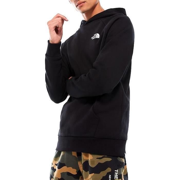 the north face red box hoodie