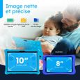 Tablette Éducative 10 pouces Enfant - Bleu - Stylo Tactile inclus - Contrôle Parental - 32Go - RAM 2Go - Idéal Voiture - Android-3