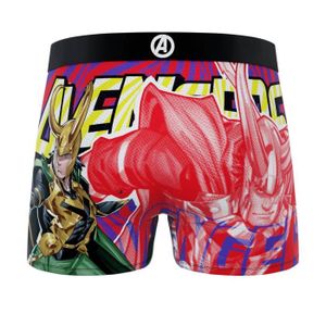 FREEGUN Boxer Uomo Marvel – Captain Marvel (Licenza Ufficiale, Taglia M)