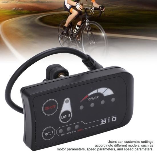 Écran Intelligent KT-LED880 Pour Vélo électrique 36V/48V, Kit De