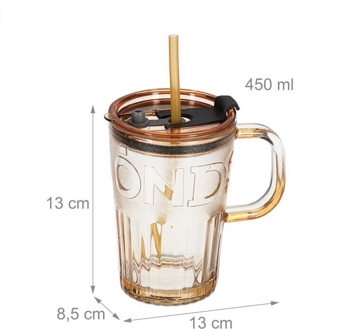 Verre mprmé ananas avec couvercle et palle jaune Sweet | Masons du