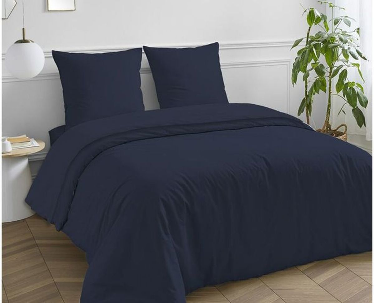 50 % polyester Cotton Artean Housse de couette Triangle Bleu Lit de 90 % 50 % coton 50 % polyester Cotton Artean Housse de couette Triangle Bleu Lit de 90 % 50 % coton