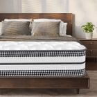 YIDATONG Matelas 90x200 cm, Ép 26cm, Matelas à Ressorts Ensachés et à Mémoire de Forme, Hybride Matelas, 9 Zones de Confort, Moyenne Ferme