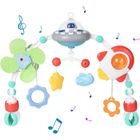 Jouet d'Arche pour Bébé Nouveau-Né Jouet Sensoriel Activité Arche à Tirer Accessoires