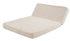 LITERIE JULIEN Matelas Ferme Pour tous BZ 140x200 x 10 cm - Découpe Assise 60 cm - 5 zones de Confort - Noyau Poli Lattex HR Dernière Génération