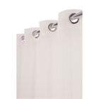 RIDEAUDISCOUNT Voilage 140 x 240 cm Effet Lin Uni Rose