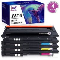 Halofox Toner Remplacement pour HP 117A W2070A pour HP Color Laser MFP 178nw MFP 178nwg MFP 179fnw MFP 179fwg 150a 150w 150nw