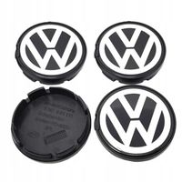 BEQ - 4 x Centre de roue cache moyeu 56mm VW Logo Enjoliveurs pour Volkswagen ref.6N0601171