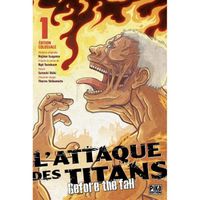 L'Attaque des Titans - Before the Fall Edition Colossale Tome 1