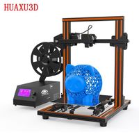 kit d'imprimante 3D de haute précision pour bureau HUAXU3D X1 avec la taille d'impression d'écran LCD Heatbed 220 * 270 * 300mm