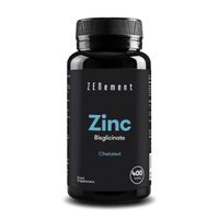 Zinc (Bisglycinate) 12,5mg par dose | Chélaté | Antioxydant, actif sur les systèmes immunitaire, cutané, capillaire et visuel.