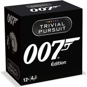 JEU SOCIÉTÉ - PLATEAU TRIVIAL PURSUIT - James Bond - Format de voyage 60