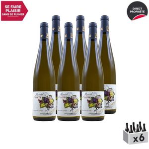 VIN BLANC Alsace Original'sace Auxerrois Blanc 2018 - Lot de