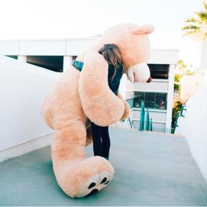 Ours en peluche geant 200cm - Cdiscount