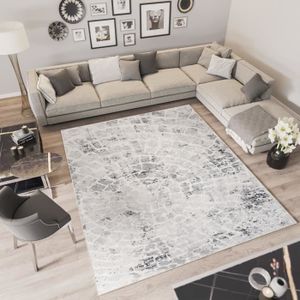 Unamourdetapis Tapis Grand Dimensions Berb/ère Morocco Style Creme 60 x 110 cm Tapis de Salon Moderne Design