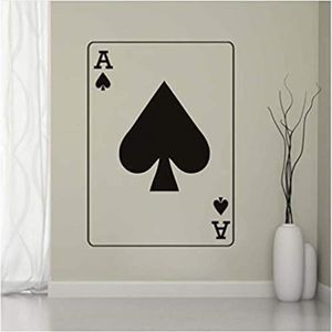 Sticker poker carte main - Sticker A moi Etiquette & Autocollant
