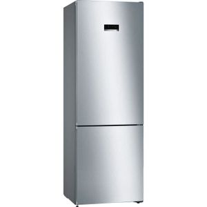 RÉFRIGÉRATEUR CLASSIQUE Réfrigérateur combiné pose-libre - BOSCH KGN49XLEA SER4 - 438 L - H203XL70XP67 cm - No Frost - inox