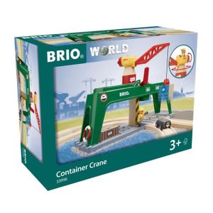 Grande grue lumineuse BRIO - Modèle 33835 - Jouet de construction