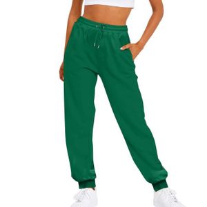 PANTALON DE SPORT Pantalon de Sport Femme Coton Outdoor Jogging Vert Respirant pour Fitness Yoga Montagne