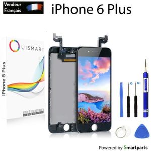Écran LCD Complet IPhone 6 Plus Blanc - Vitre Tactile Incluse Sur Châssis, Neuf