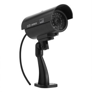 CAMÉRA FACTICE SURENHAP Caméra factice Dummy Fausse caméra de surveillance Clignotant LED Fausse caméra de sécurité pour intérieur et son video