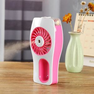Mini Ventilateur Brumisateur, Portable Ventilateur de Main avec 17 ml
