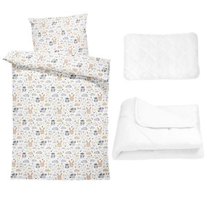 Pack Couette Bébé Premium (Couette 100x125cm + Housse Couette