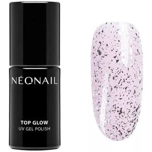 VERNIS A ONGLES Neonail Vernis Semi Permanent Top Coat 7,2 Ml Vernis Gel Uv Semi Permanent Top Glow Silver Flakes Top Coat Vernis À Ongles G[u1429]