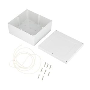 Auniwaig Boîte de jonction électronique, boîte de jonction en plastique  ABS, boîtier de projet électronique, boîtier d'alimentation, petite boîte,  60