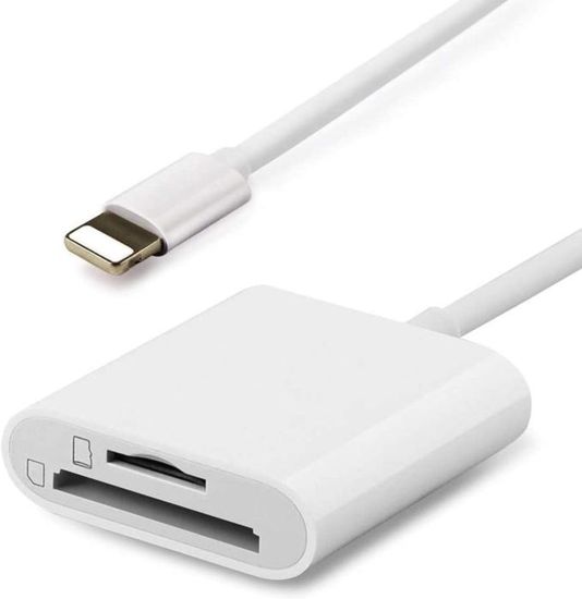 Lecteur De Carte SD Pour IPhone/iPad - Double Fente SD + MicroSD (jusqu'à 1To), Transfert Haute Vitesse Plug & Play - Compatible IOS 13+ - 7