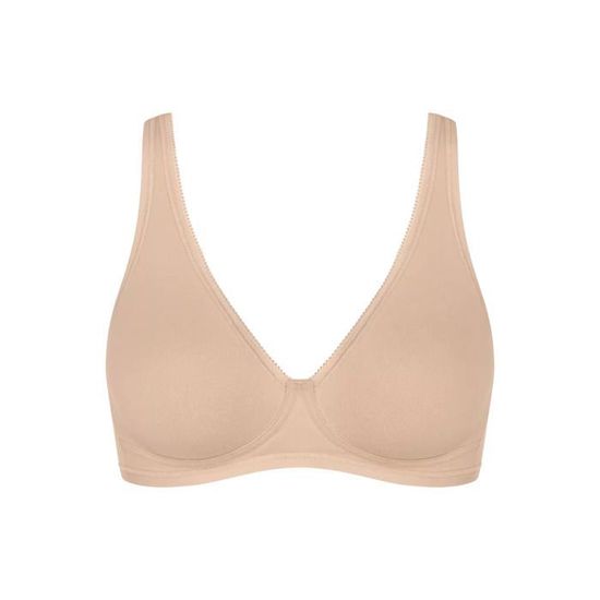 Soutien-Gorge Femme Sloggi Bralette Zero Feel 2.0 - Sans Armatures, Coussinets Amovibles - Bleu Marine - 9