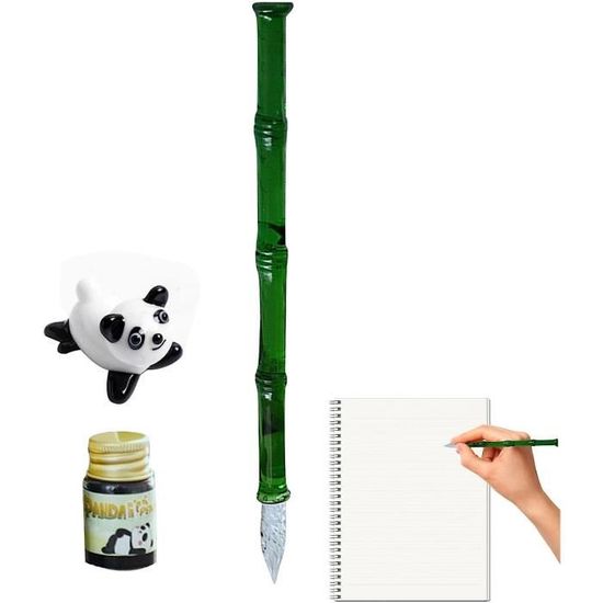 Stylos Plongeurs En Verre - Calligraphie Facile (lot De 2 Couleurs) | Helweet
