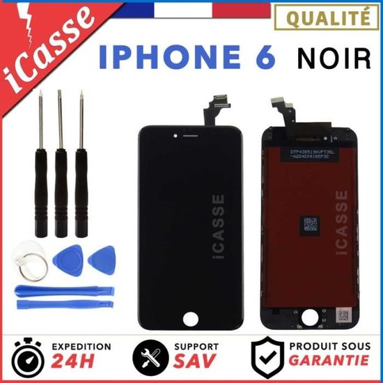 Écran Complet Tactile + LCD Retina Pour IPhone 6S Noir - Qualité Top Avec Outils - Neuf