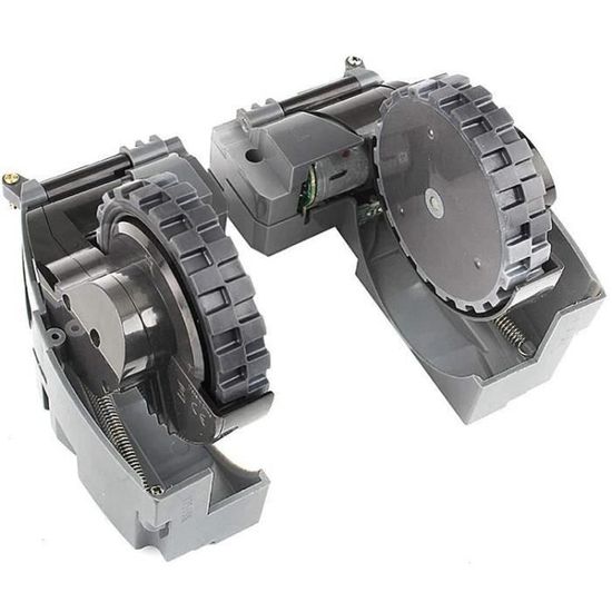 Kit 2 Modules De Roues Pour IRobot Roomba Série I Et E (I1 à I8, J7, E5, E6) - Roues Motrices Gauche Et Droite De Rechange