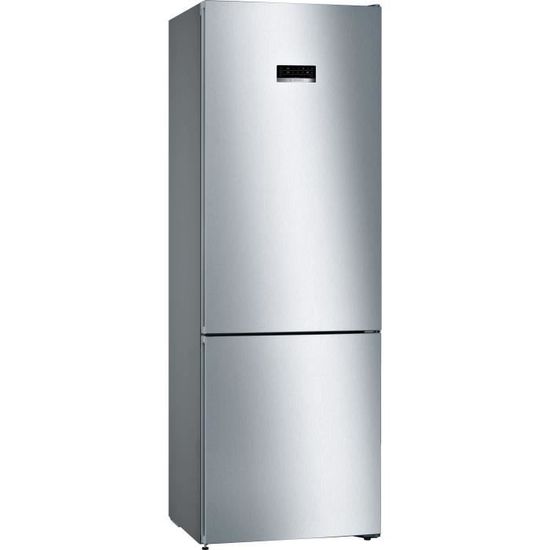Réfrigérateur combiné pose-libre - BOSCH KGN49XLEA SER4 - 438 L - H203XL70XP67 cm - No Frost - inox