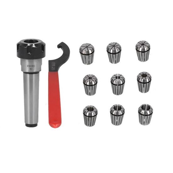9/15 Pièces Pinces De Aisage MK3 M12 ER32 Jeu De Mandrins à