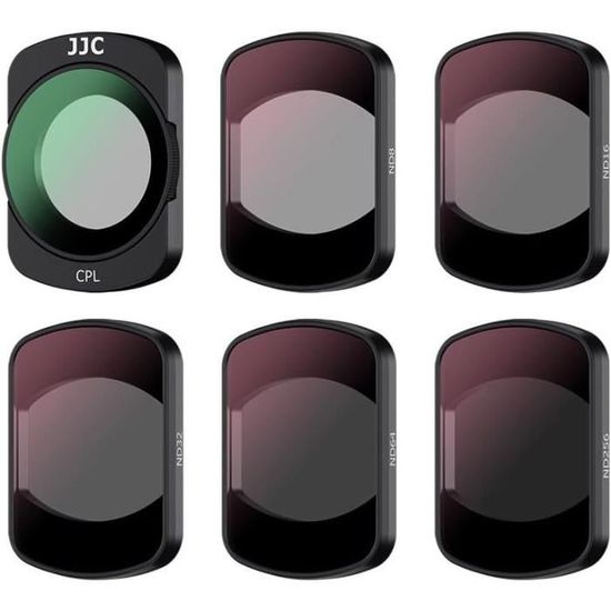 Filtres ND Pour DJI Osmo Pocket 2 - Lot De 4 (ND8, ND16, ND32, ND64), Verre Optique Allemand, Magnétique