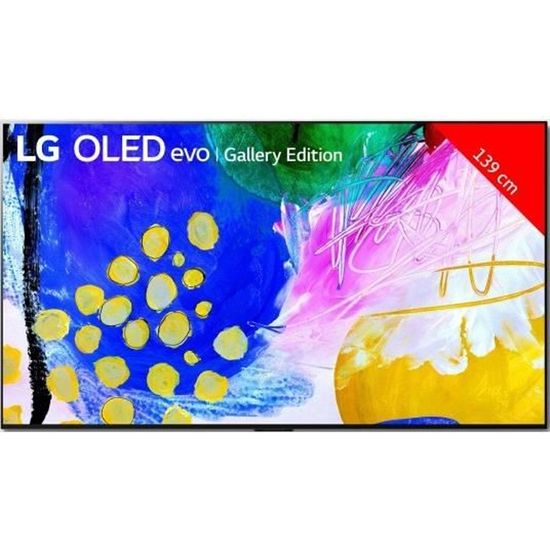 TV OLED LG 4K 139 cm OLED55G26 2022 - HDR - Smart TV - Compatible Dolby Vision IQ