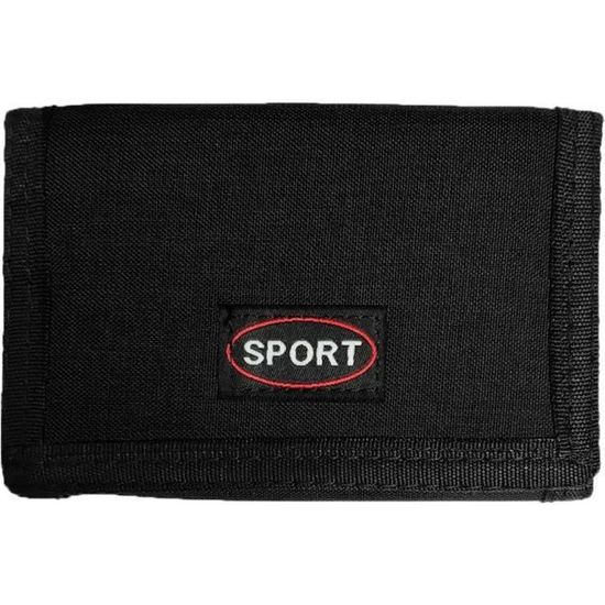 Porte-monnaie Scratch Personnalisable - Pictogramme Ping Pong, 13x9cm, 3 Compartiments Cartes + Pièces + Billets