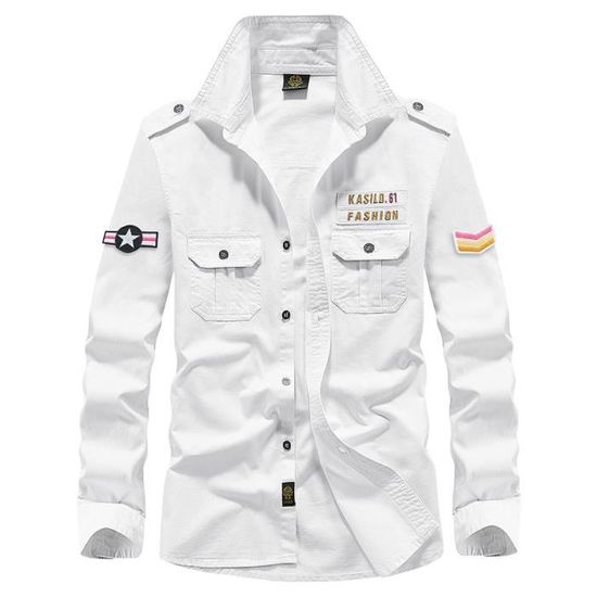 Chemise carreaux à manches longues OLIVIER bleue BROWNING - 26280