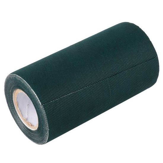DeWin - Ruban De Jonction Auto-adhésif Pour Gazon Artificiel, 5 M X 15 Cm, Tissu Non Tissé + PVC, Vert Foncé