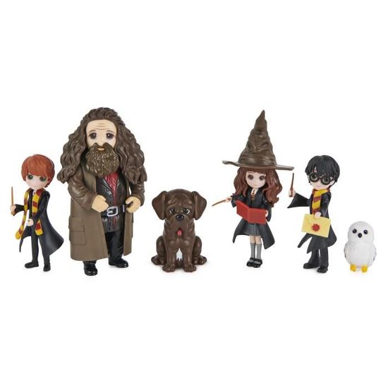 Figurines articulées Wizarding World Harry Potter - MULTIPACK 4 - Taille 8 cm - Enfant dès 5 ans