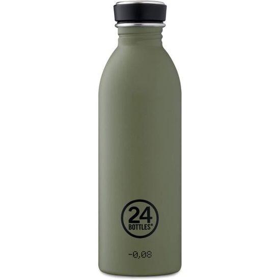 Gourde DUCATI Corse 500ml – Inox Rouge, Légère, Par 24B Bottle, édition 2025
