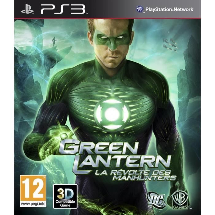 Green Lantern Jeu PS3
